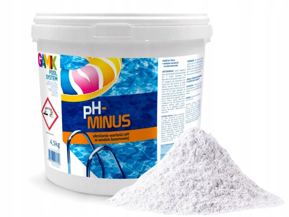 

Preparat pH Minus Chemia Basenowa 4,5 kg Gamix