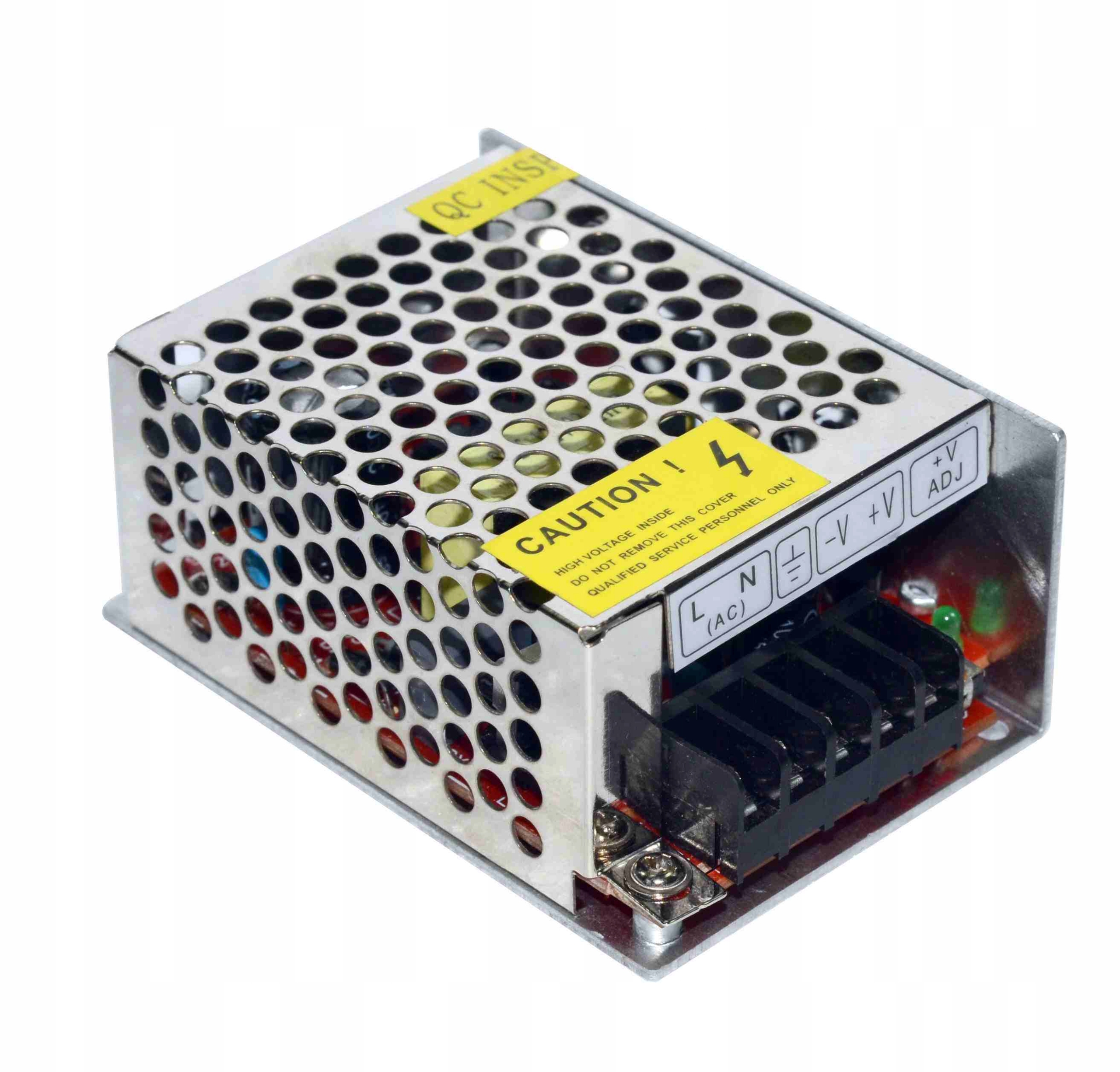 

Zasilacz do Led impulsowy stabilizowany 2A 12V 24W