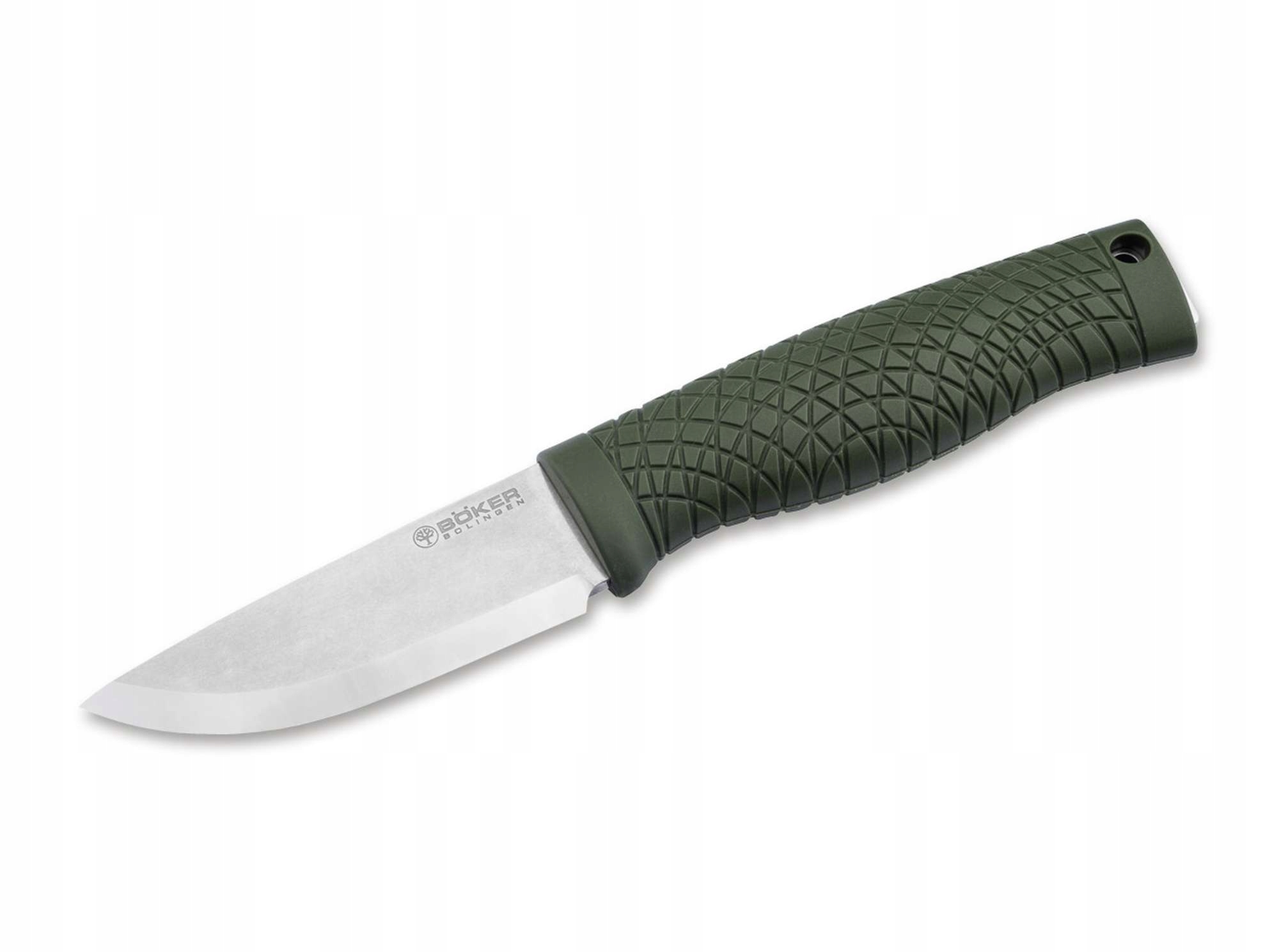 Nóż Böker Solingen Bronco Mini CPM3V Green Scandi 121518