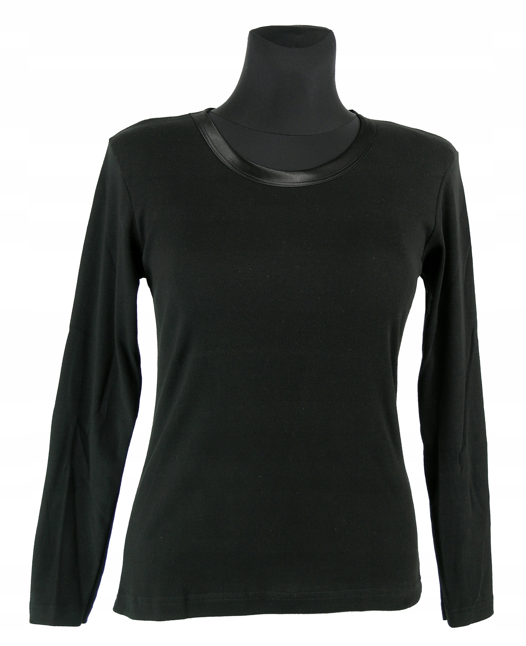 

Czarna Bluzka Top Jersey Bawełna R. 2XL 48/50