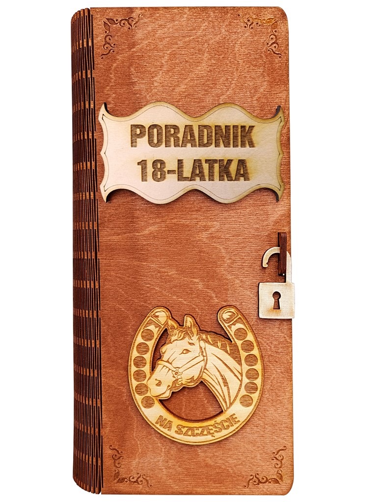 Kniha na alkohol Příručka 18letého dítěte 0,5 a 0,7Ldárek k 18. narozeninám