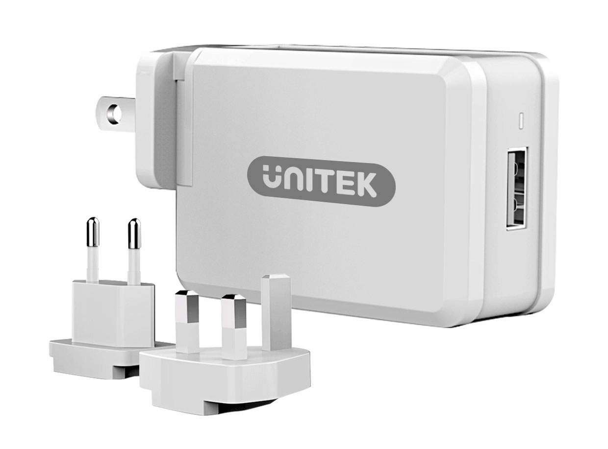 Unitek Síťová nabíječka 1x Usb 20W Qc 3.0 síťová zástrčka Uk Eu Čína