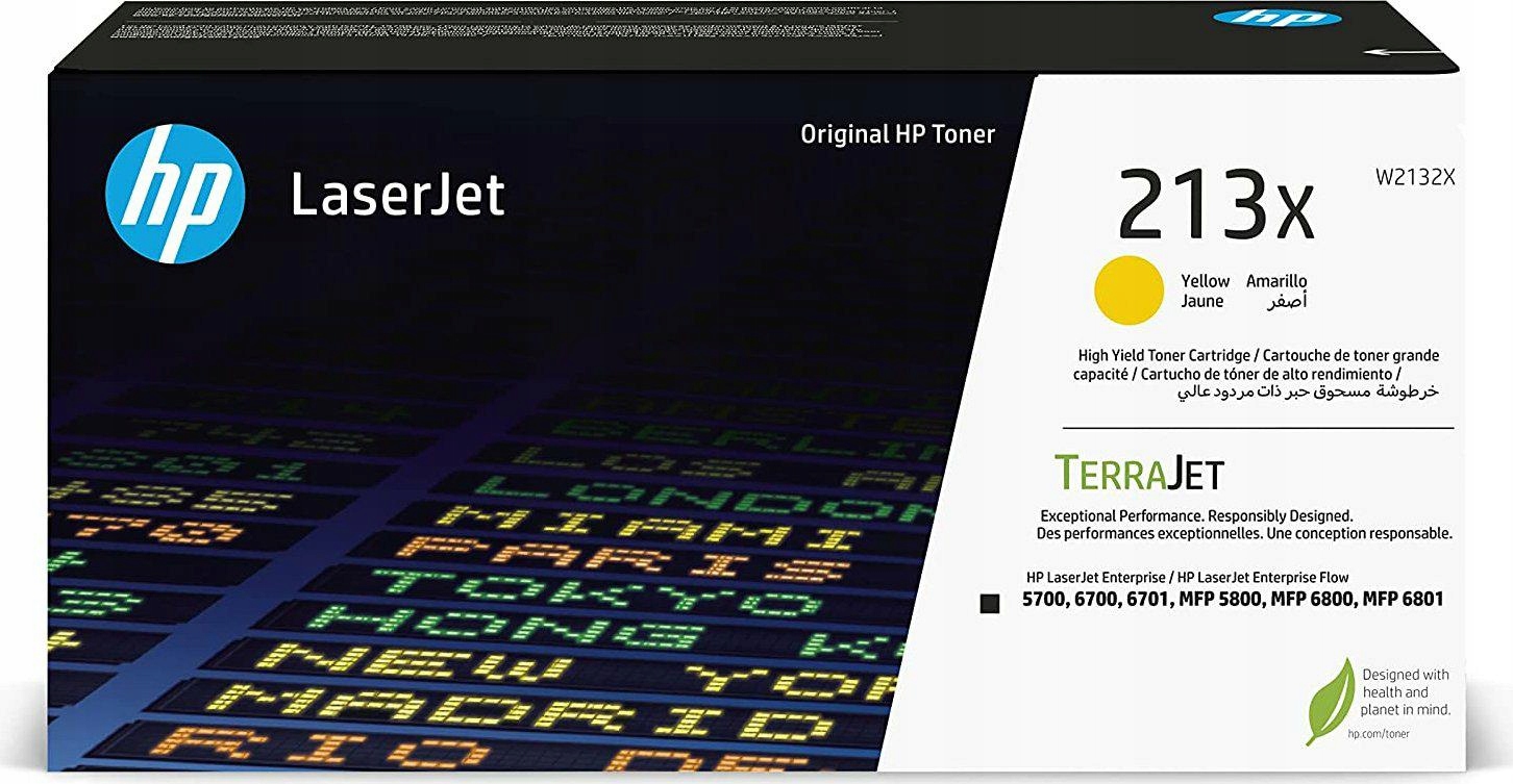 Toner Hp 213X W2132X Yellow 6 000 stron