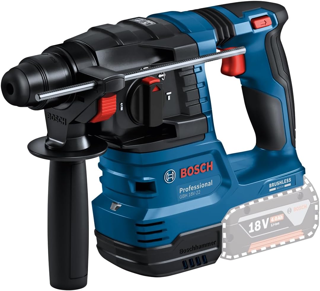 Bosch Gbh 18V-22 Professional Młotowiertarka Sds Plus 1,9J 0611924000