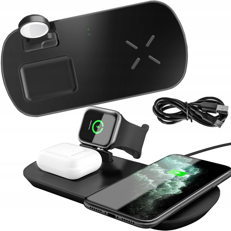 Ładowarka Indukcyjna Do Iphone Apple Watch Airpods
