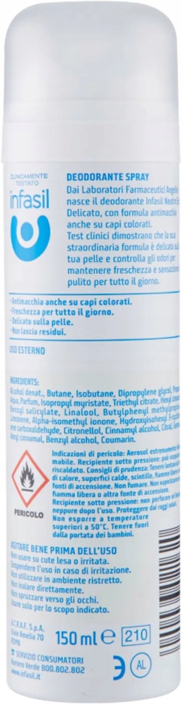 Antyperspirant spray Infasil 150 ml Marka Infasil