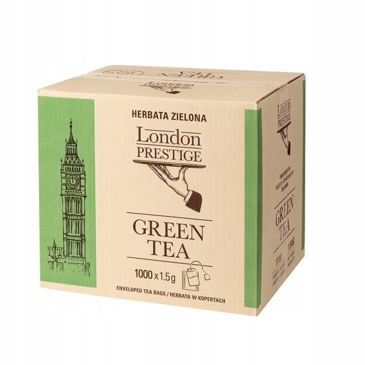 London Prestige Green Tea 1000 saszetek