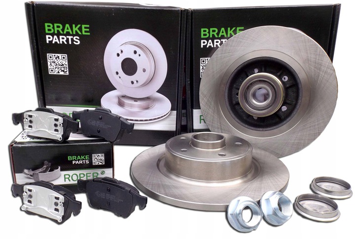 172.566 - Диски и колодки задний подшипник для Renault Espace 4 IV