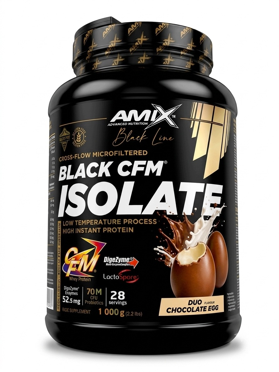 Black Line Black Cfm Isolate 1000g duo chocolate egg