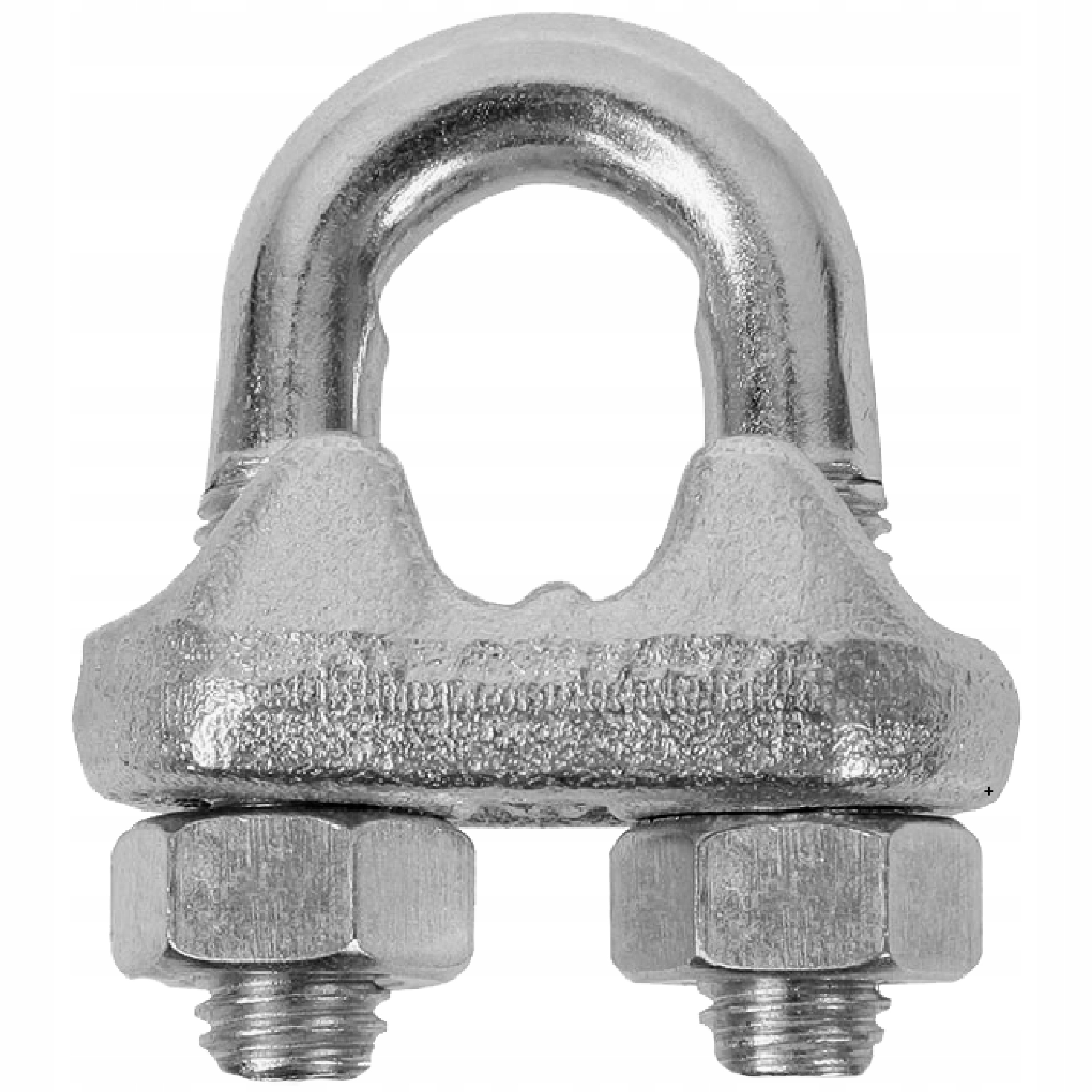 ЗАЖИМ КАНАТНЫЙ ДУГОВОЙ ОЦИНКОВАННЫЙ 3ММ