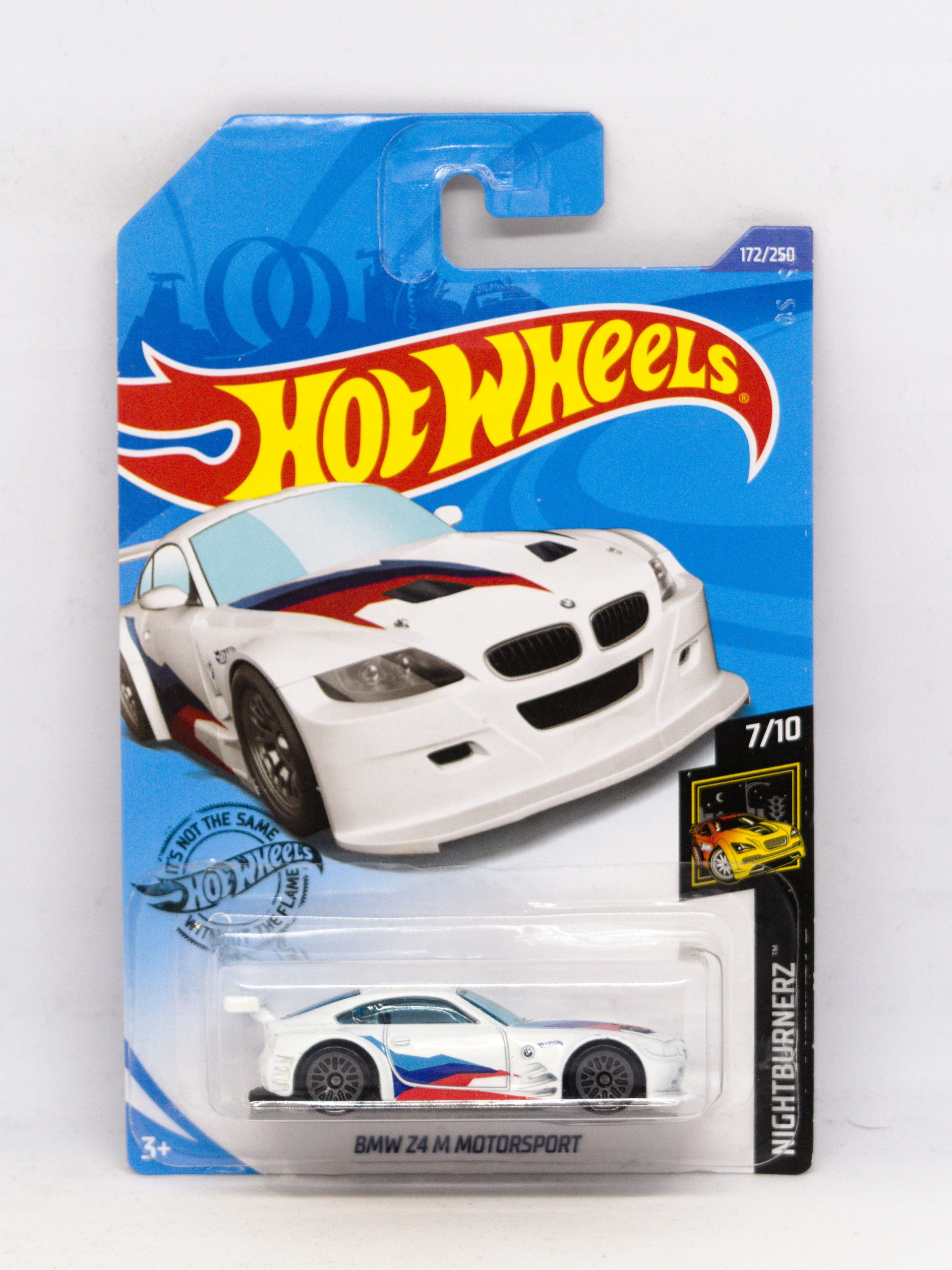 Hw Hot Wheels Bmw Z4 M Motorsport white Long Card GHD16 Protektor