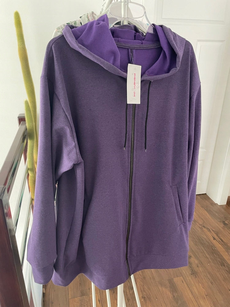 Mikina Na Zip Polska maxi+size Nová vel 60/62