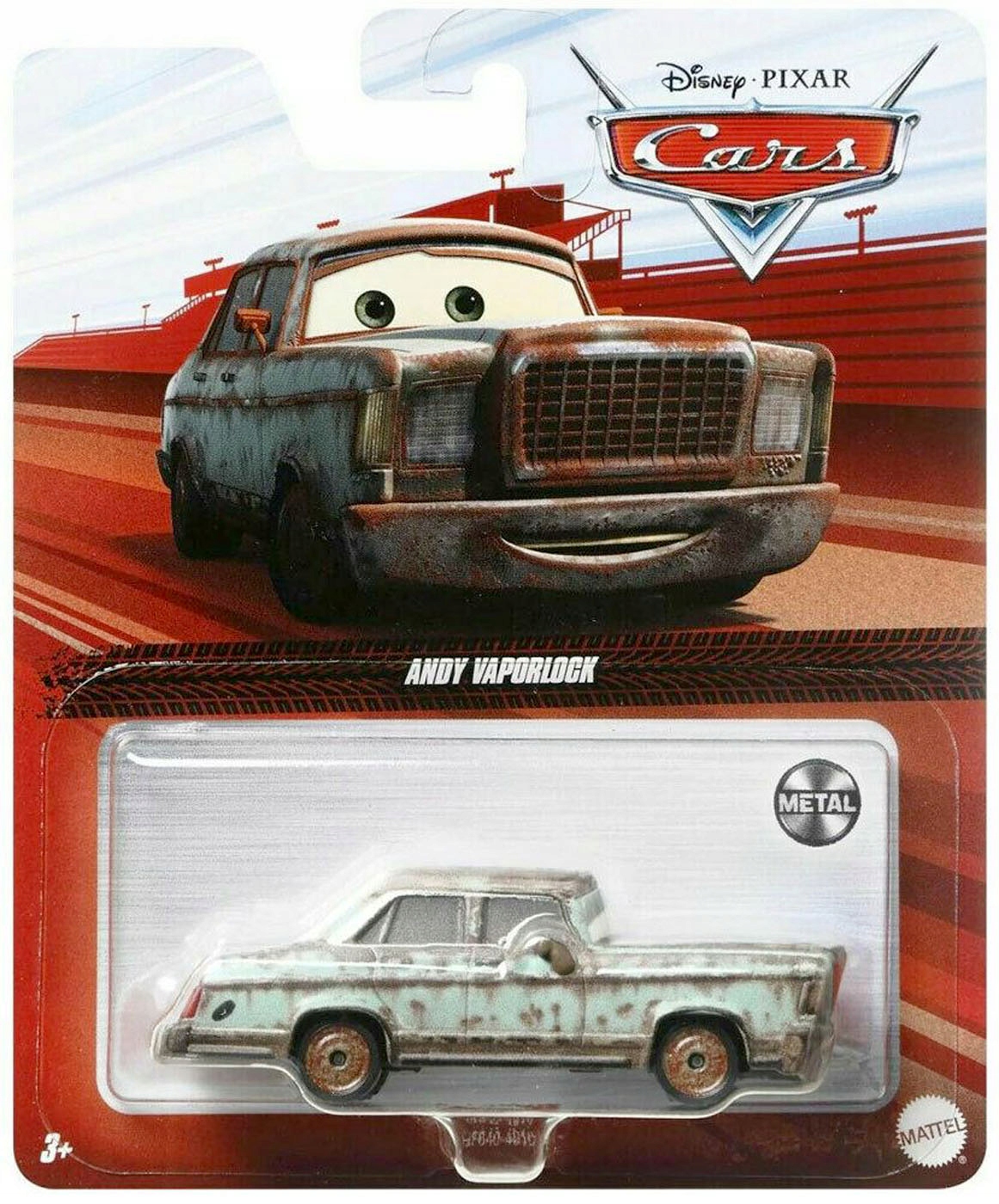 

Mattel Cars Auta Andy Vaporlock 1:55 Nowy
