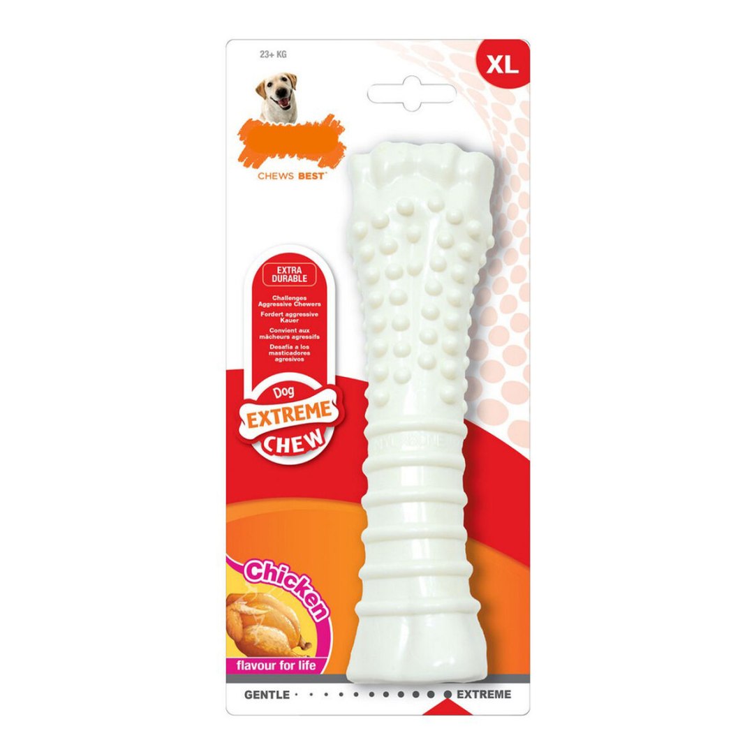 Kousátko pro psa Nylabone Dura Chew Texturované kuře Nylon