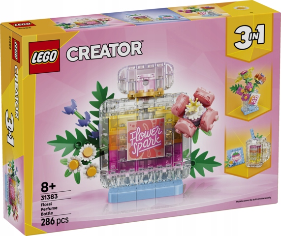 Lego (r) Creator 31383 Flakon Parfému S Květinovou Ozdobou