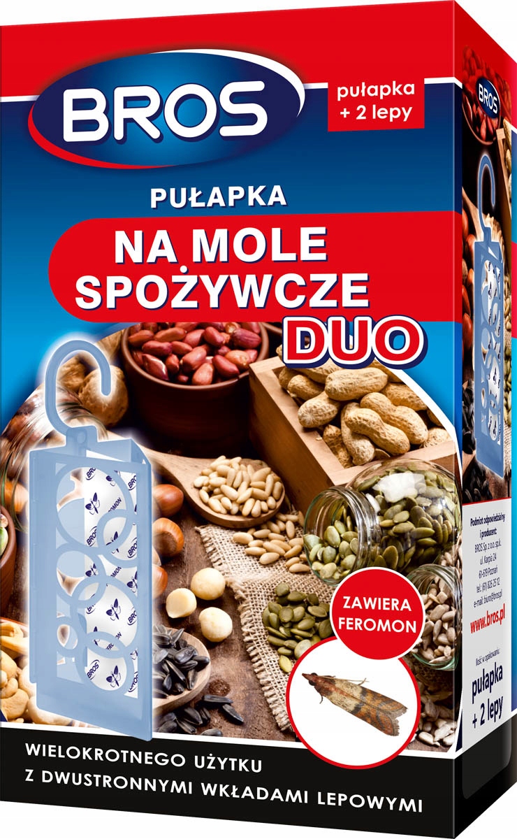 

Bros Pułapka na Mole Spożywcze Duo