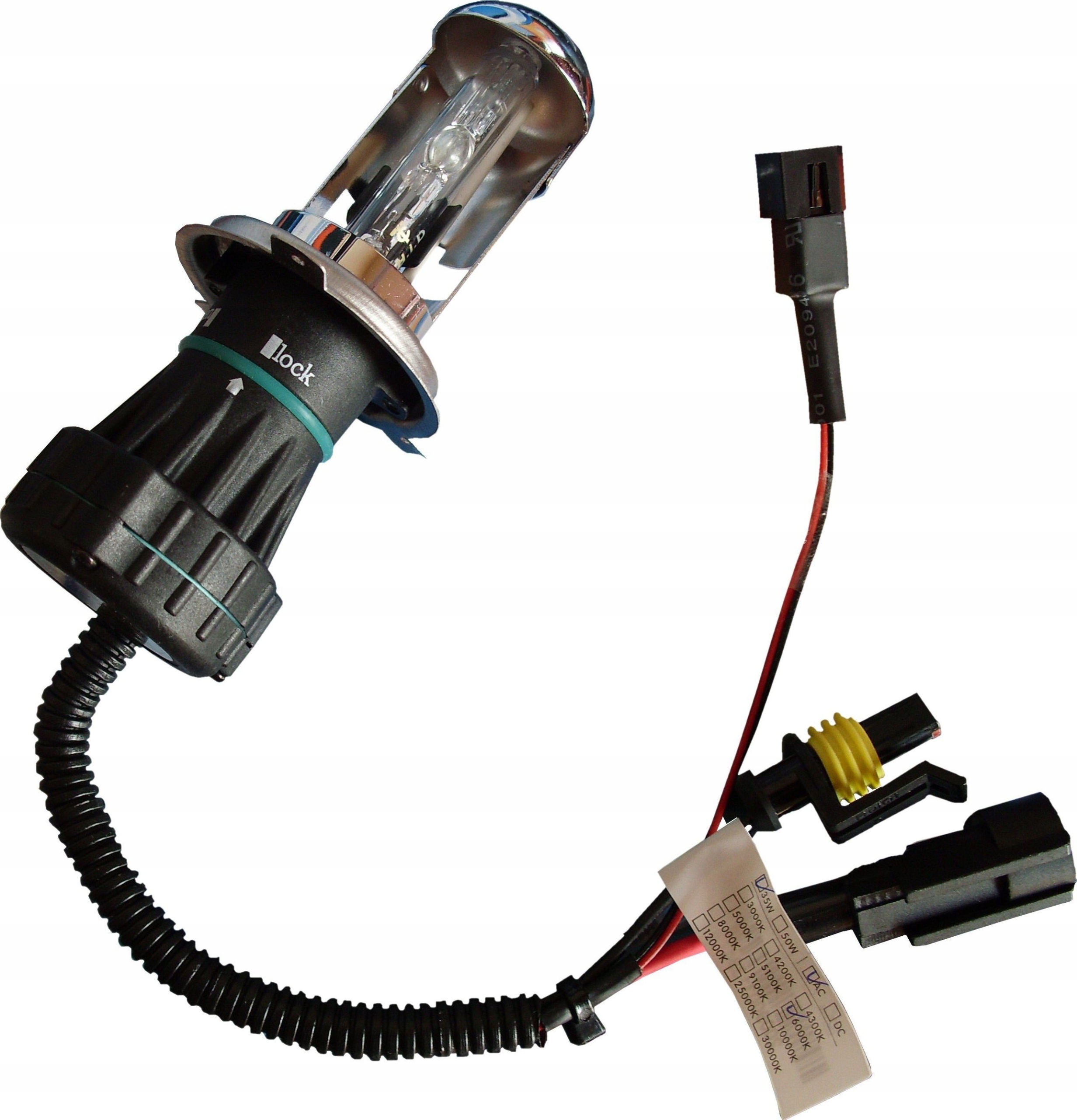 

H4 6000K Hid, BI-Xenon, Żarnik Palnik M-tech