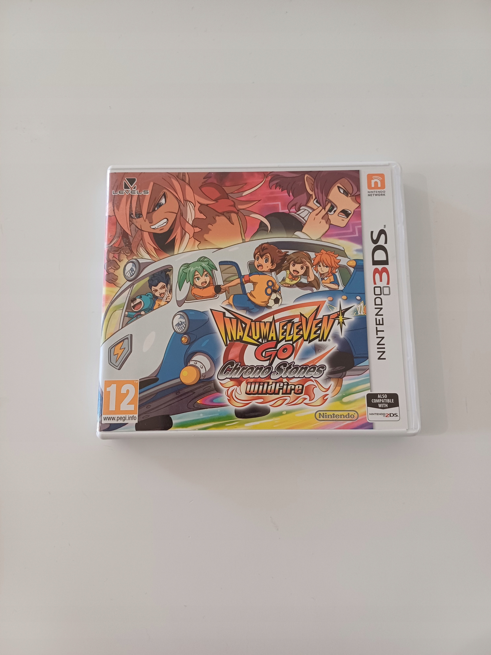 Inazuma Eleven GO Chrono Stones: Wildfire Nintendo 3DS pudełkowa