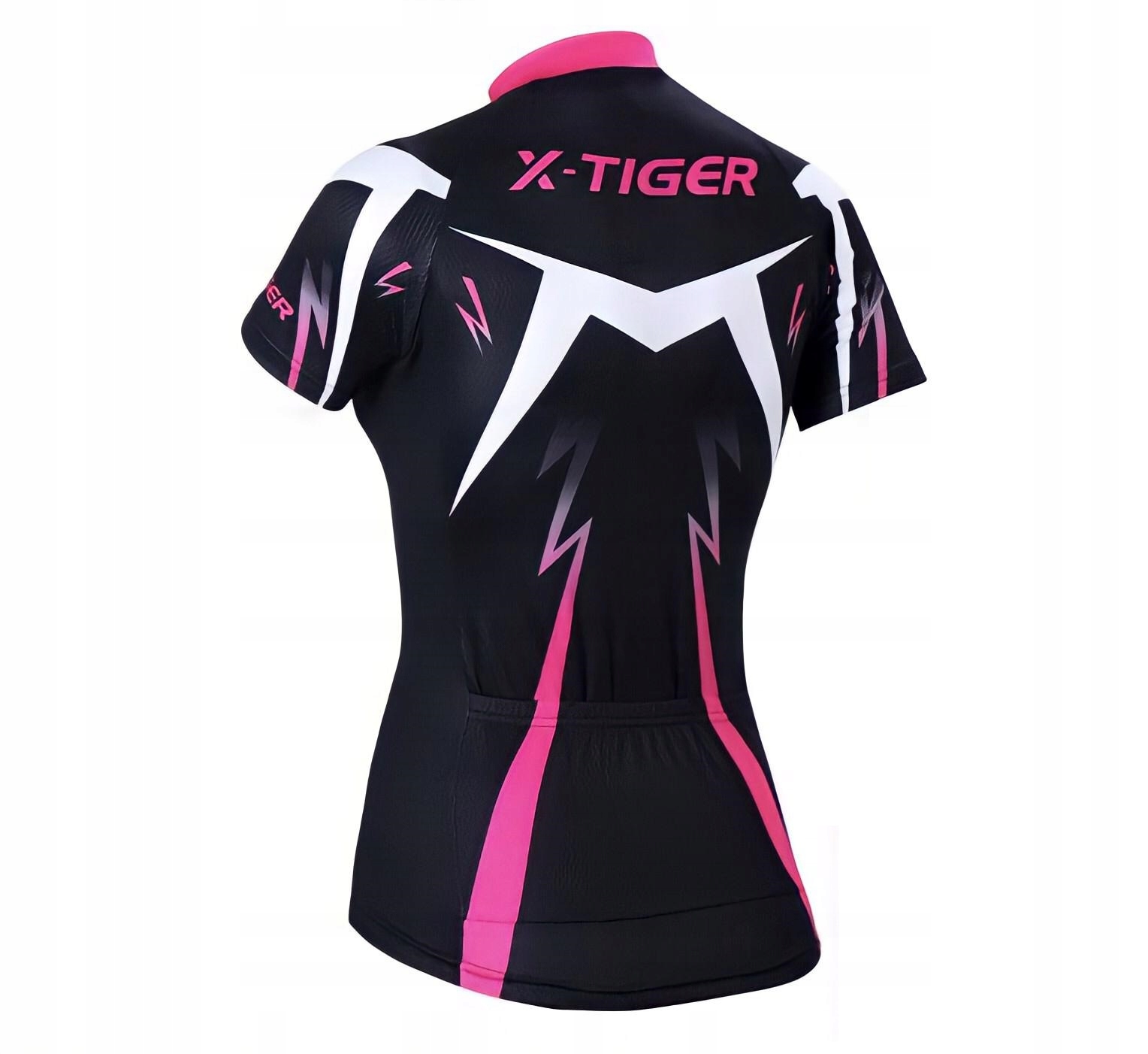 KOSZULKA ROWEROWA DAMSKA X-TIGER KOLARSKA NA LATO Model KOSZULKA ROWEROWA DAMSKA X-TIGER KOLARSKA NA LATO
