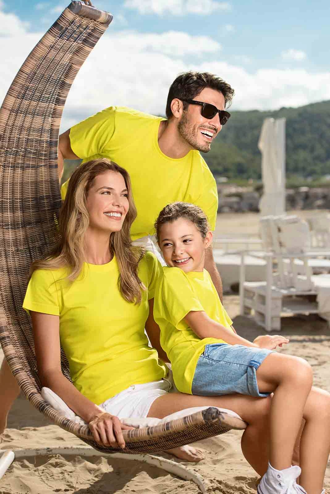 WYJĄTKOWY T-SHIRT męski MALFINI military M Dekolt okrągły