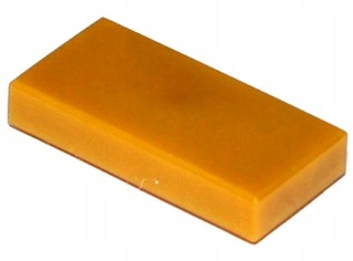 

Lego 3069b Pearl gold 1x2 tile płaska Nowy 1szt
