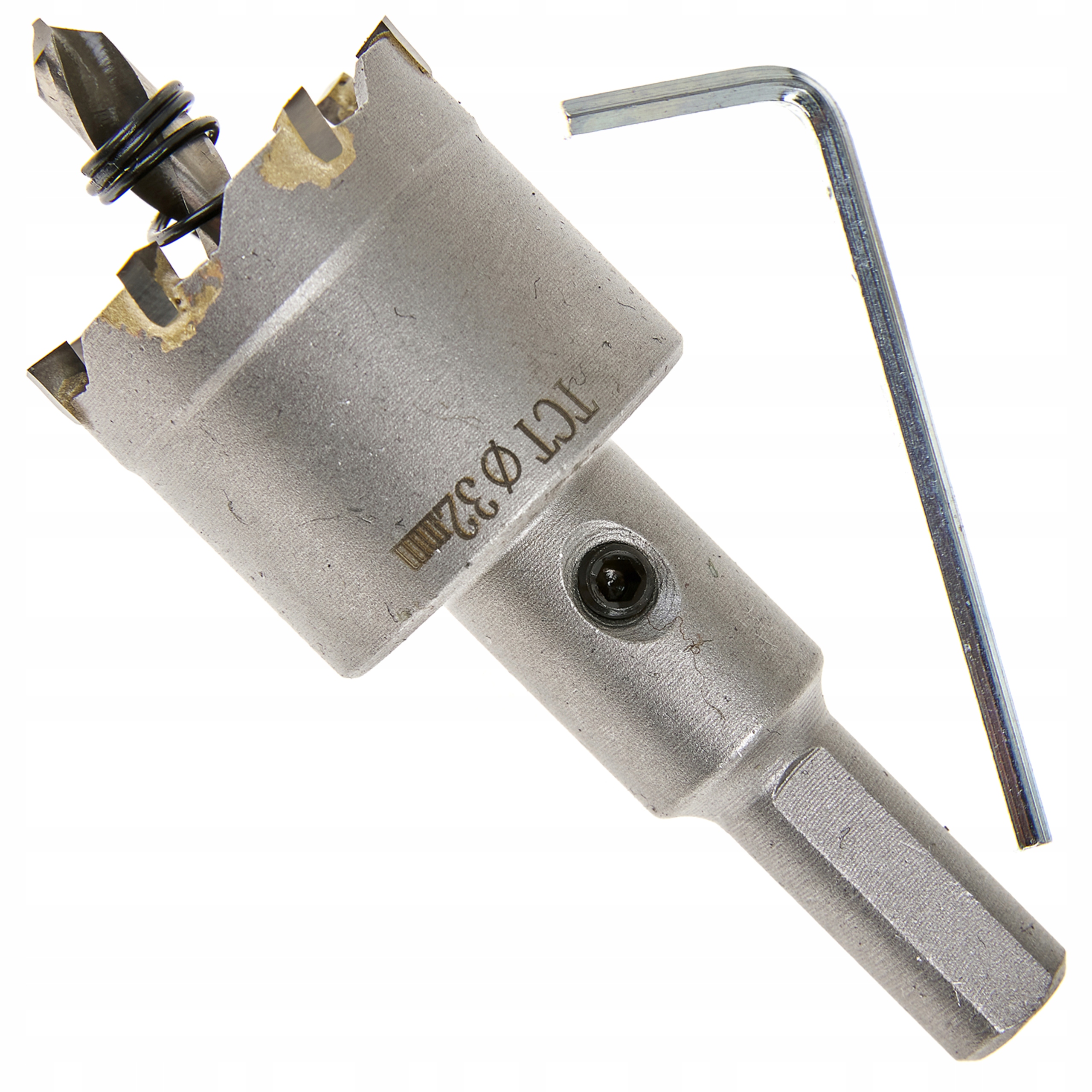 OTWORNICA WIDIOWA KORONKA DO METALU ALUMINIUM 32MM