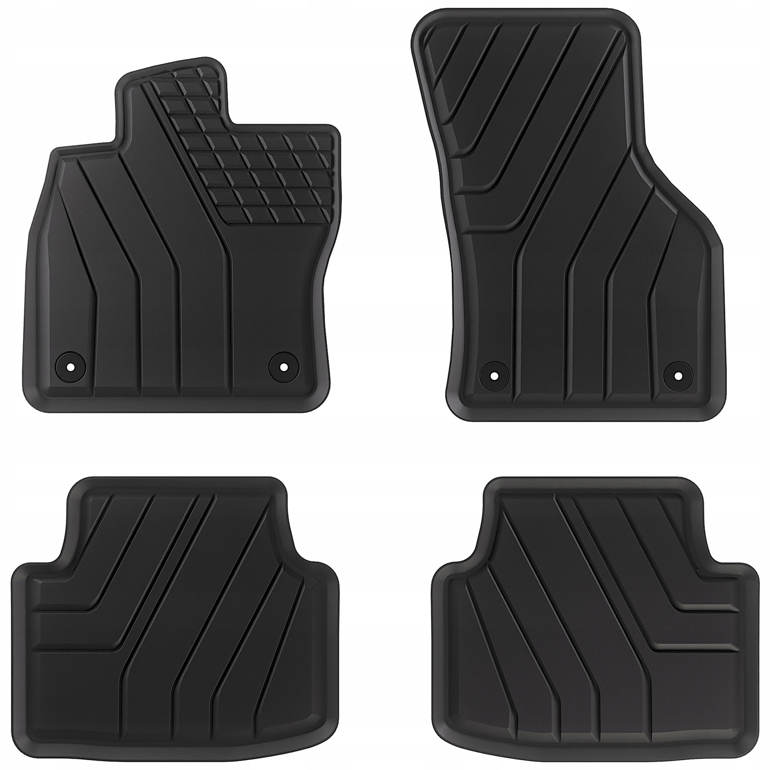 Gumové Autokoberce, Na Míru Žlabovité, S Vysokým Okrajem Forma