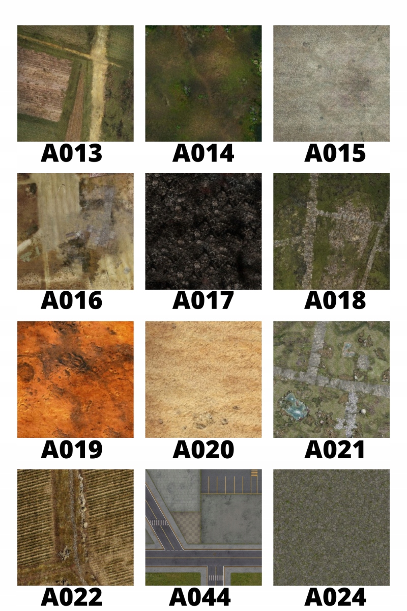 MATA JEDNOSTRONNA GUMOWA RPG 42 WZORY 91,5x91,5 CM System Star Wars X-Wing