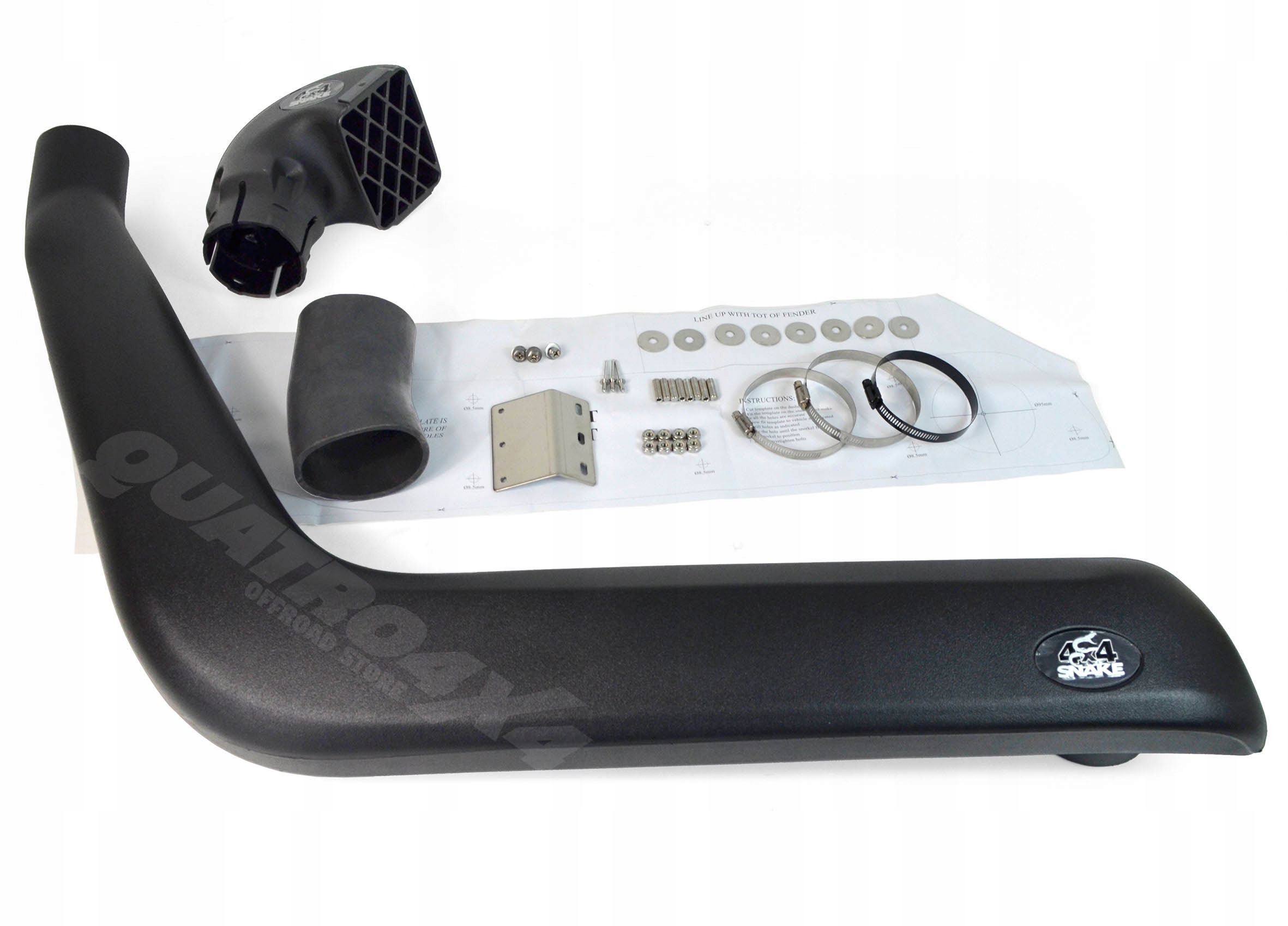 Toyota Fj Cruiser (4,0L V6) Snorkel Lldpe Vstup Vzduchu Snakeman 4WD
