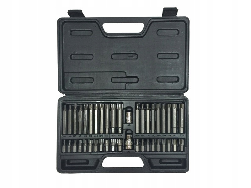 Sada nástavců bitů 38 12 Ribe M4-M14 Torx T20-T70 3075 mm 42 dílů Pro