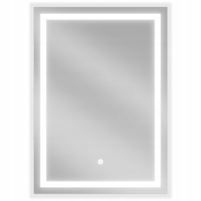 Mexen Miko podsvícené koupelnové zrcadlo 50 x 70 cm, Led 6000K, ventilátor