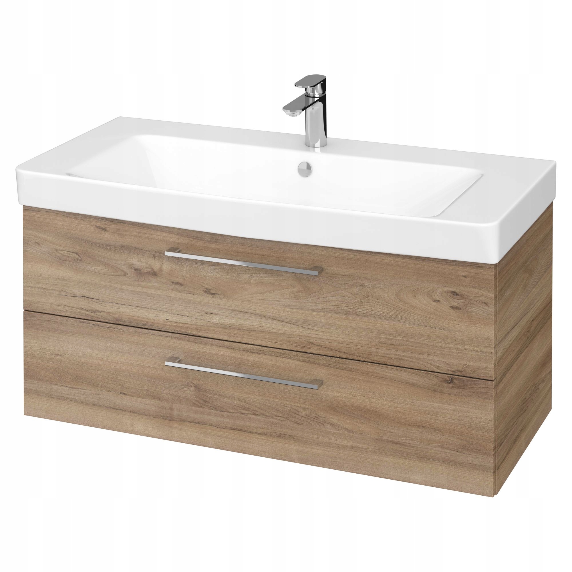 

Szafka Z Umywalką 100 CM Orzech Cersanit Lara