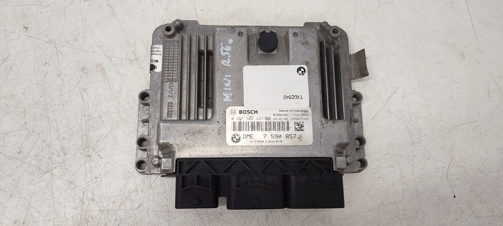 centralina computer motore Mini Cooper S R56 1,6 16V Turbo