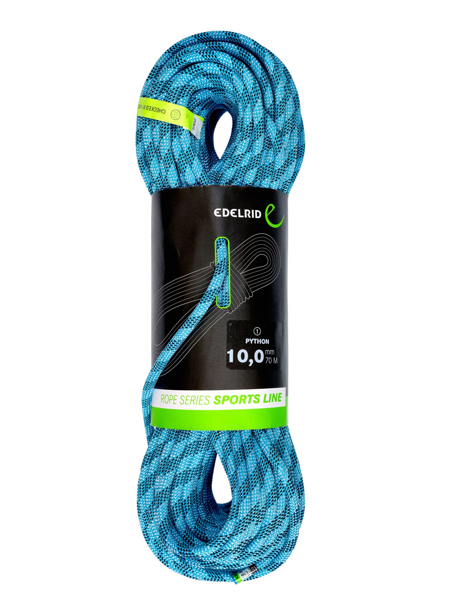 Lezecké lano Edelrid Python 10 mm 70 m modré