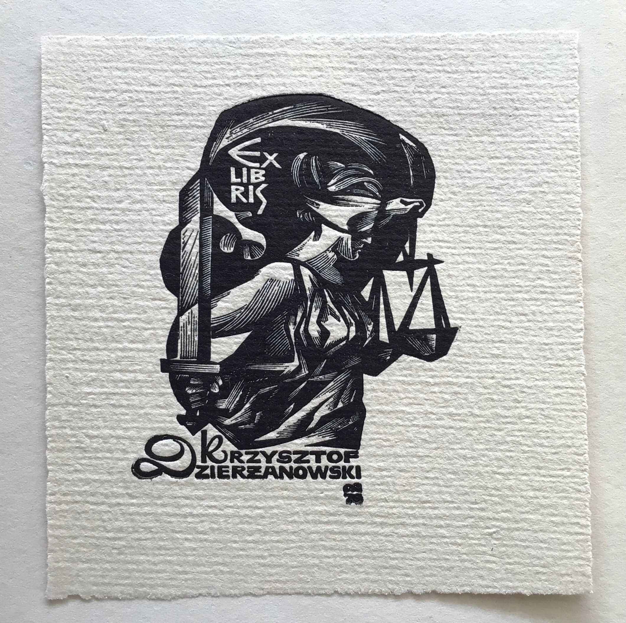 Ex-libris Krzysztof Dzierżanowski