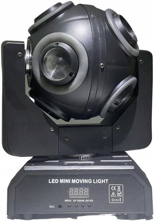 Diskotéková Hlava Mounw 200 W Otočná Pohyblivá Hlava DMX Rgbw Párty