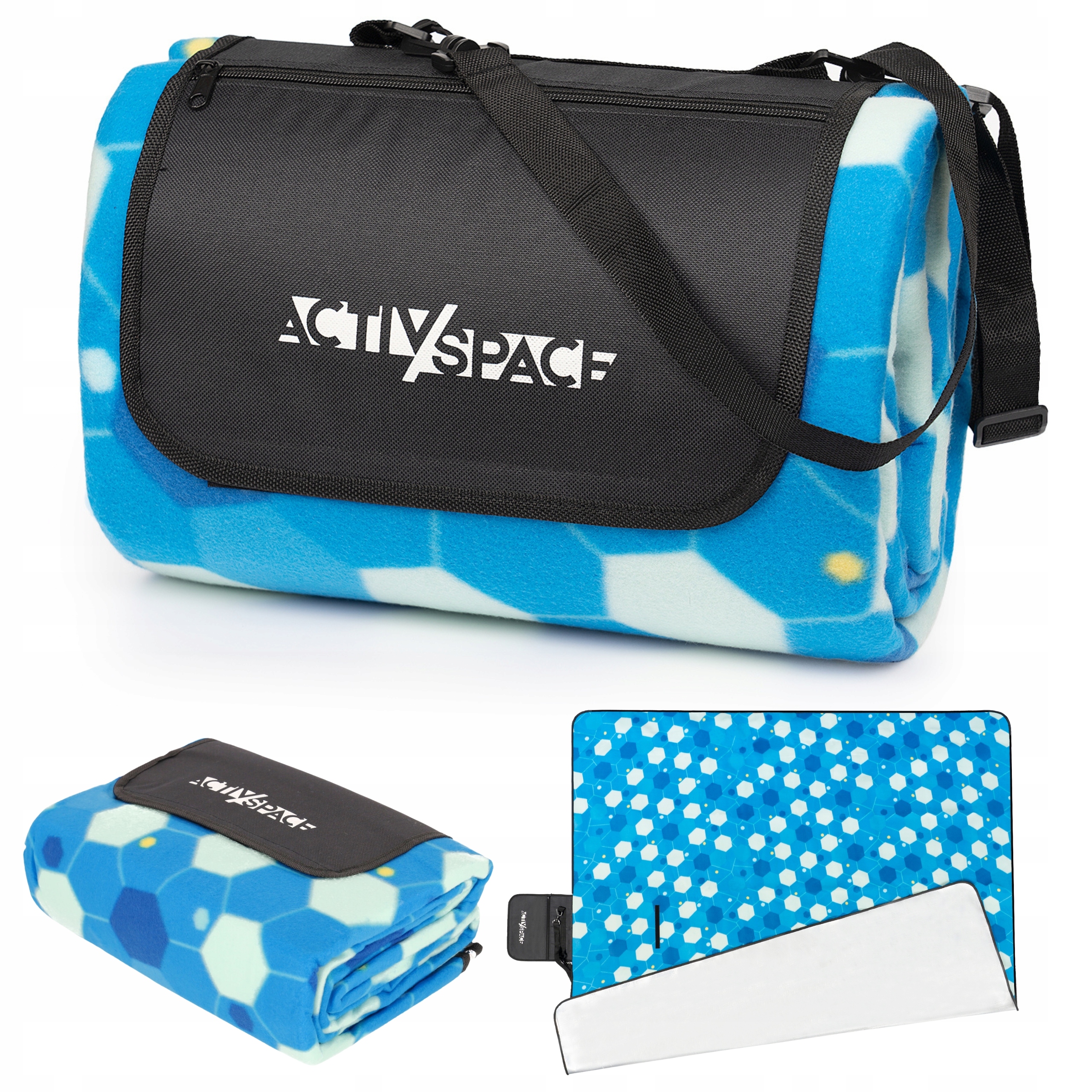 Koc Mata koc piknikowy plażowy biwakowy z izolacją BIG 200 x 200 cm 200 cm