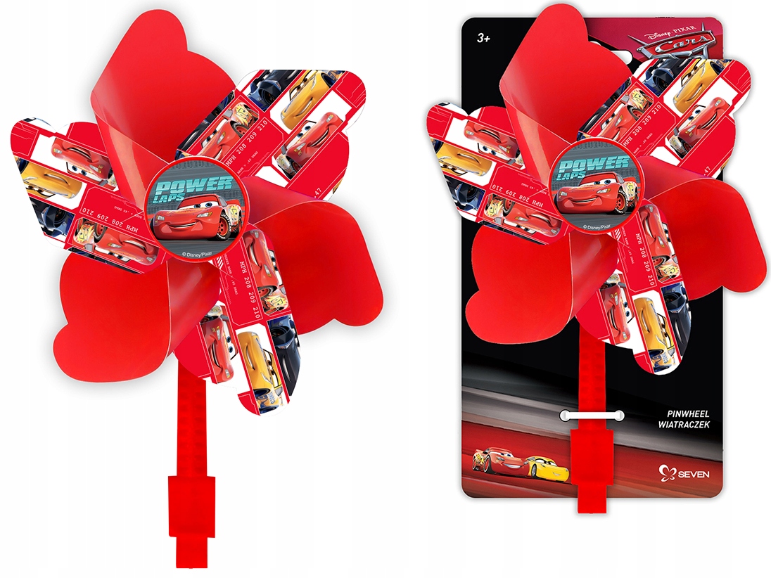 WIATRACZEK ROWER HULAJNOGA Disney Cars Kolor czerwony