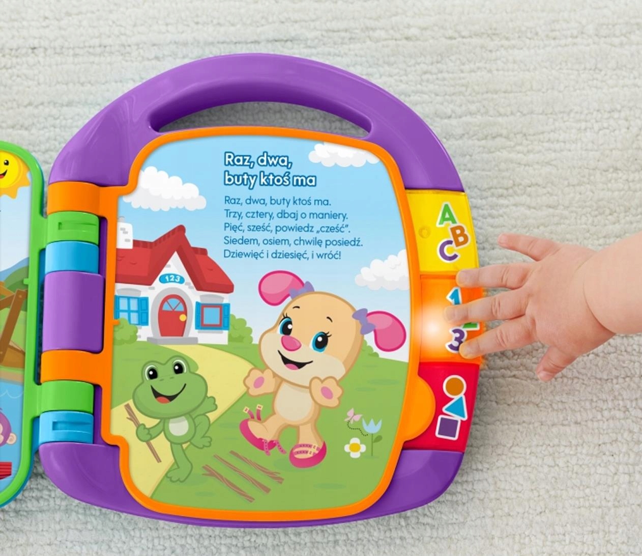 Fisher-Price Książka z wierszykami Bohater brak