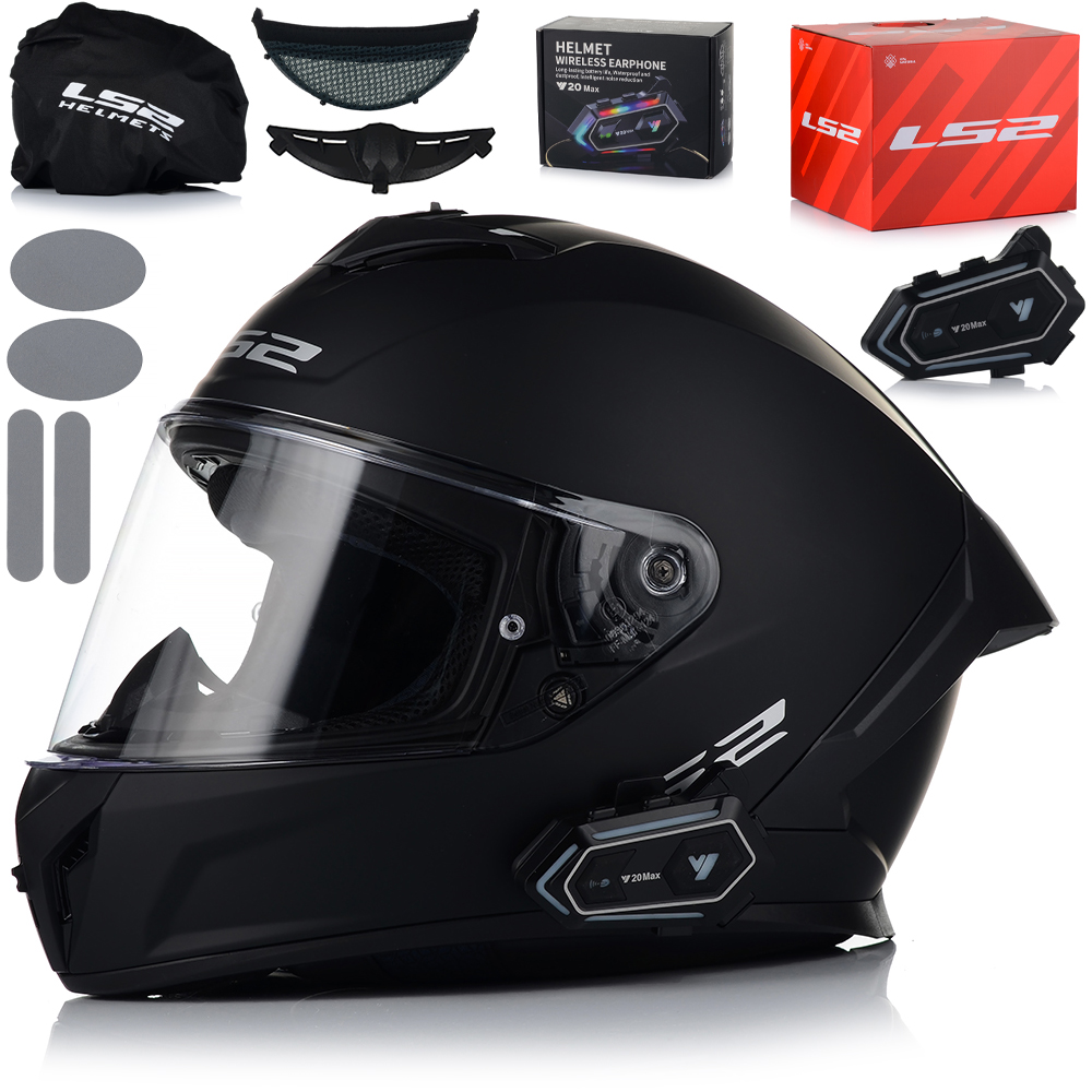 Motocyklová Prilba LS2 FF820 Rapid III Systém Pinlock Ecer 22.06 Interkom
