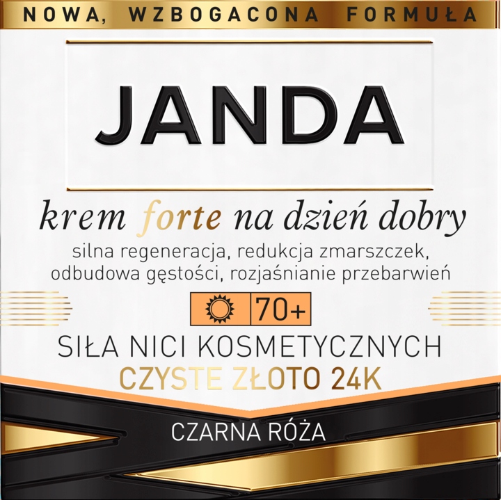 Janda Protivráskový Pleťový Krém Černá Růže 70+ Na Den 50 ML