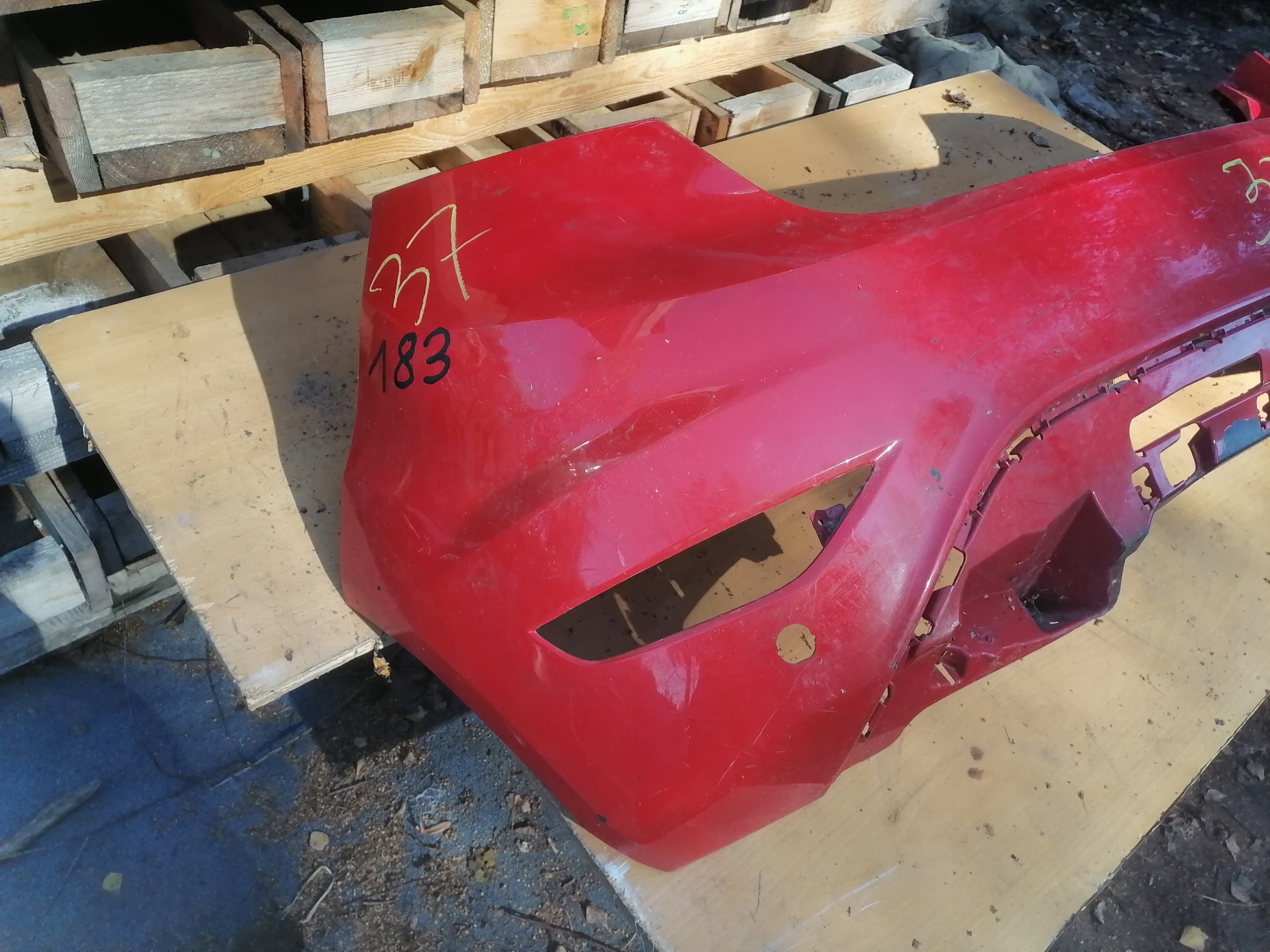 bumper rear part Ford Fiesta Mk7 08-19 8A61-17906-A