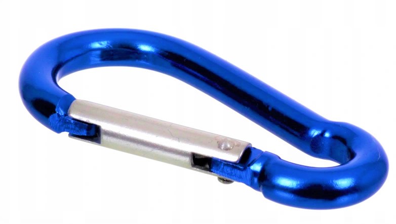 

Karabińczyk Karabinek Aluminiowy Niebieski 6x60mm