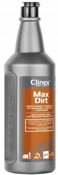 

Clinex Maxdirt Do Usuwania Trudnych Zabrudzeń 1L