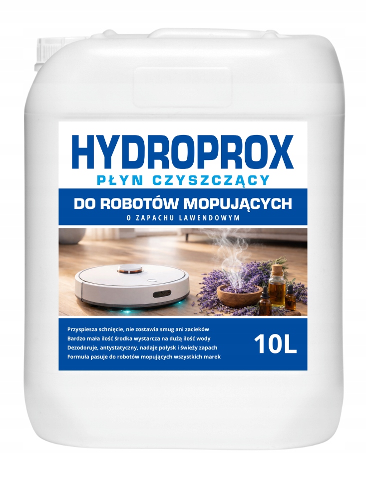 Hydroprox – Čisticí Kapalina Pro Mopovací Roboty S Levandulovou Vůní 10 L