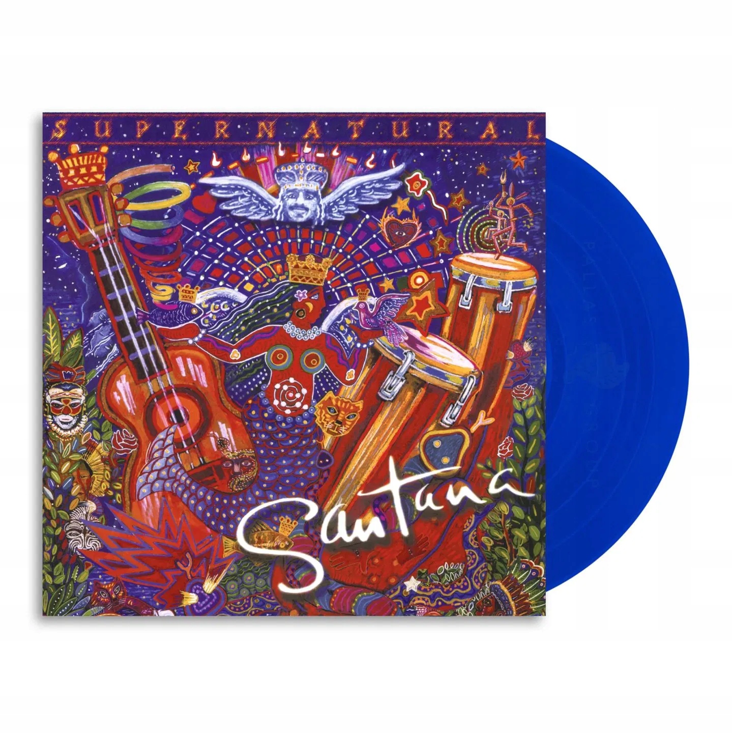 Santana: Supernatural (Anniversary Coloured Blue Vinyl, Re-Issue) 2Vinyl