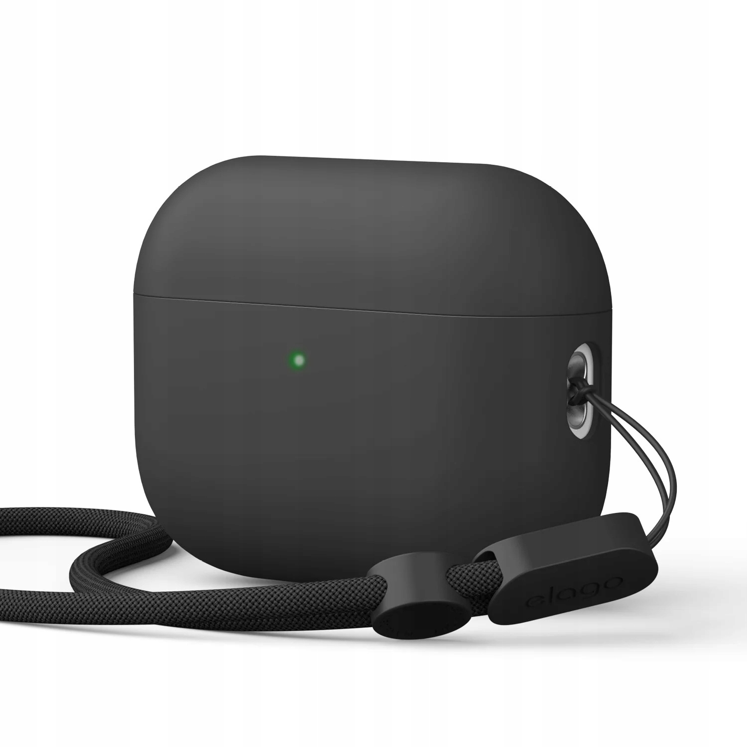 Etui Case na Apple AirPods Pro 3 Elago Hybrid Strap z Smyczką Czarne