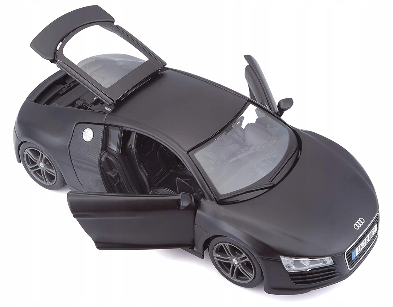 Model MAISTO Audi R8 1/24 31281 Matte Black OUTLET EAN (GTIN) 5907543773703