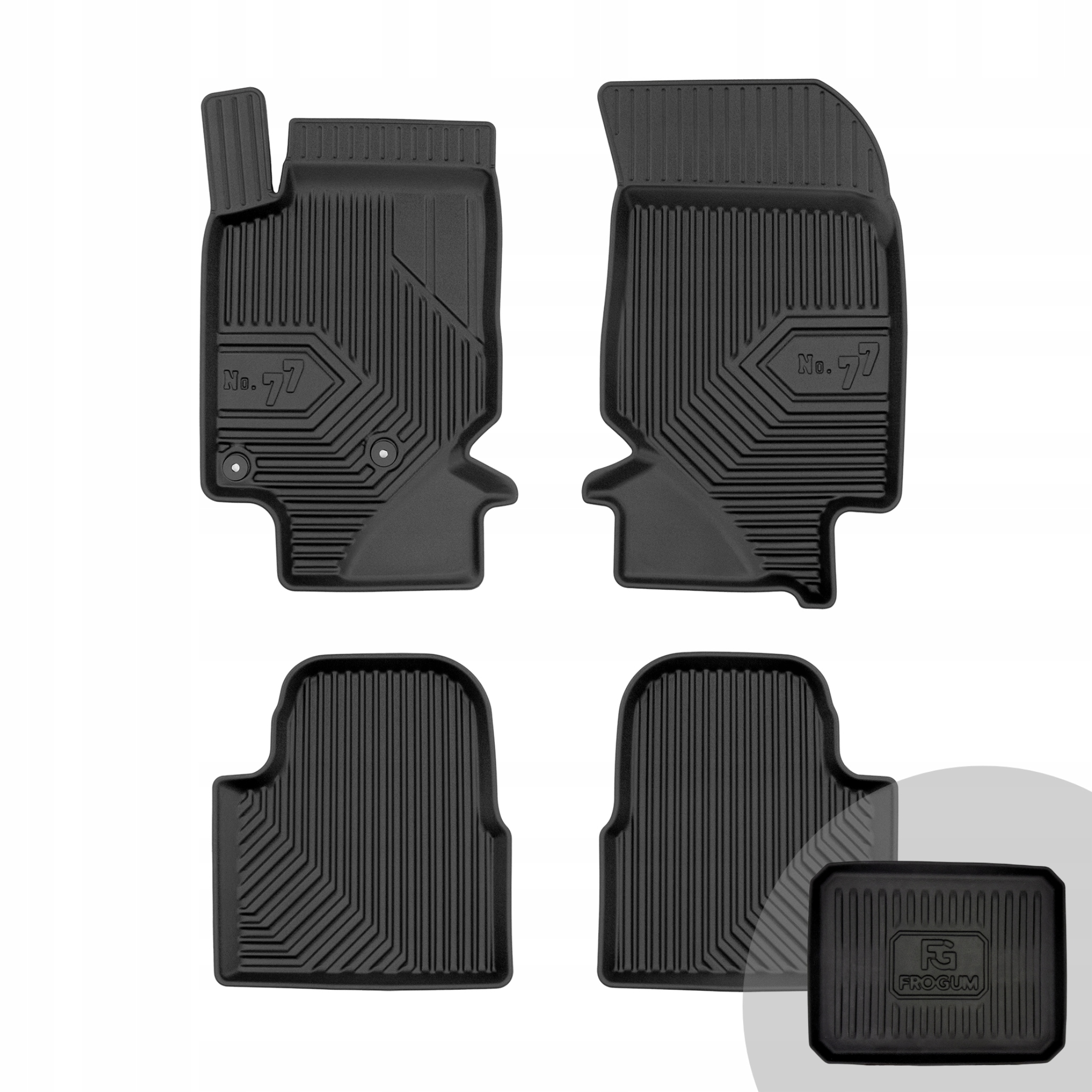 Frogum Koberce do auta pro Citroën C4 III, Peugeot 2008 II