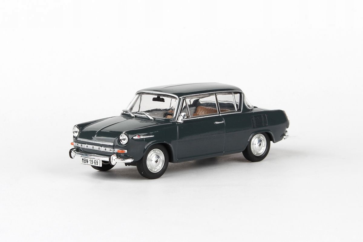 Abrex Škoda 1100MBX (1969) 1:43 Šedá Tmavá